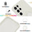 For Samsung Galaxy S25 Ultra Silicone Case with Strap Ring Kickstand Phone Cover - White - 2