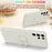 For Samsung Galaxy S25 Ultra Silicone Case with Strap Ring Kickstand Phone Cover - White - 4
