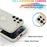 For Samsung Galaxy S25 Ultra Silicone Case with Strap Ring Kickstand Phone Cover - White - 6