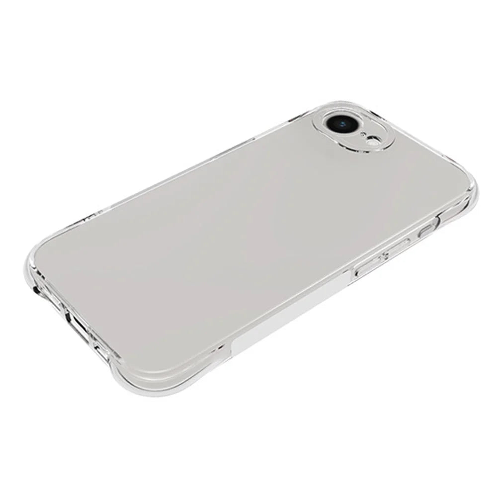 For iPhone 17e / 16e TPU Phone Case Non-Slip Transparent Mobile Phone Cover - 2