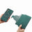 CASENEO MW-03 For Samsung Galaxy S24 FE Case with Detachable Wallet Leather+TPU Phone Cover - Green - 4