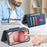 CASENEO MW-03 For iPhone 14 Case with Detachable Wallet Leather+TPU Phone Cover - Dark Blue - 7