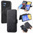 CASENEO MW-03 For Samsung Galaxy A54 5G Case with Detachable Wallet Leather+TPU Phone Cover - Black - 1