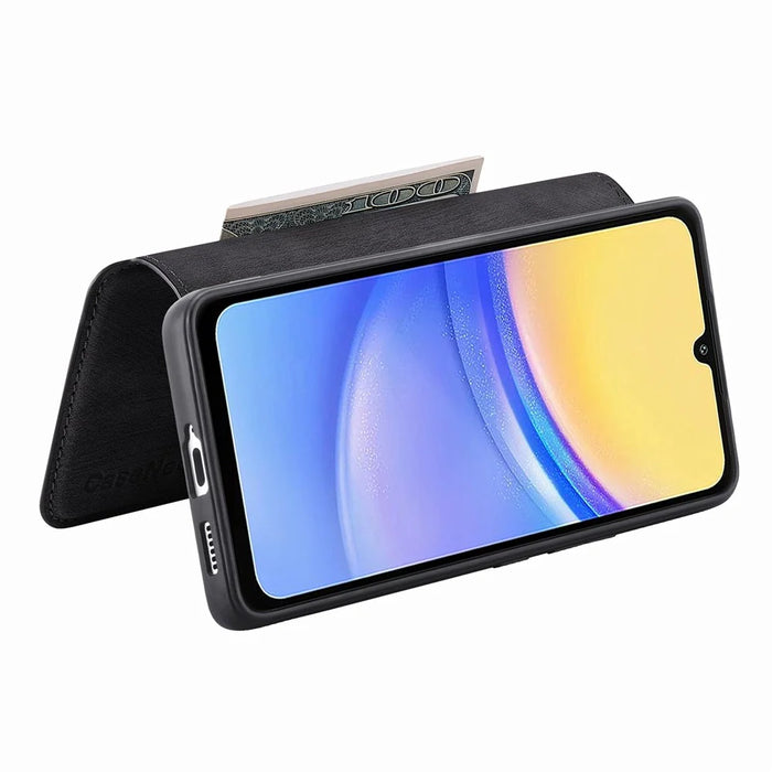 CASENEO MW-03 For Samsung Galaxy A54 5G Case with Detachable Wallet Leather+TPU Phone Cover - Black - 3