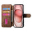 CASENEO MW-03 For iPhone 14 Plus Case with Detachable Wallet Leather+TPU Phone Cover - Brown - 2