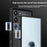 For ZTE nubia Red Magic 10 Pro 5G Case Metal Frame Matte PC Back Phone Cover with Snap Button - Black - 6