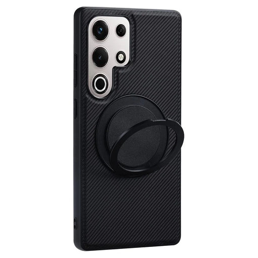 VILI TCY Series for Samsung Galaxy S24 Ultra Magnetic Phone Case Ring Kickstand PC TPU Back Cover - 1