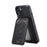 LC.IMEEKE L3 For iPhone 13 Magnetic Case Detachable Card Holder Leather TPU Mobile Cover - Black - 6