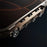 For iPhone 15 Pro Max Bumper Case Aluminum Alloy Metal Frame Phone Cover - Gold - 7