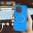 For iPhone 16 Pro EVA Phone Case Compatible with MagSafe Kickstand Protective Cover - Blue - 6