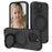 For iPhone 16 Pro Max EVA Phone Case Compatible with MagSafe Kickstand Protective Cover - Black - 1