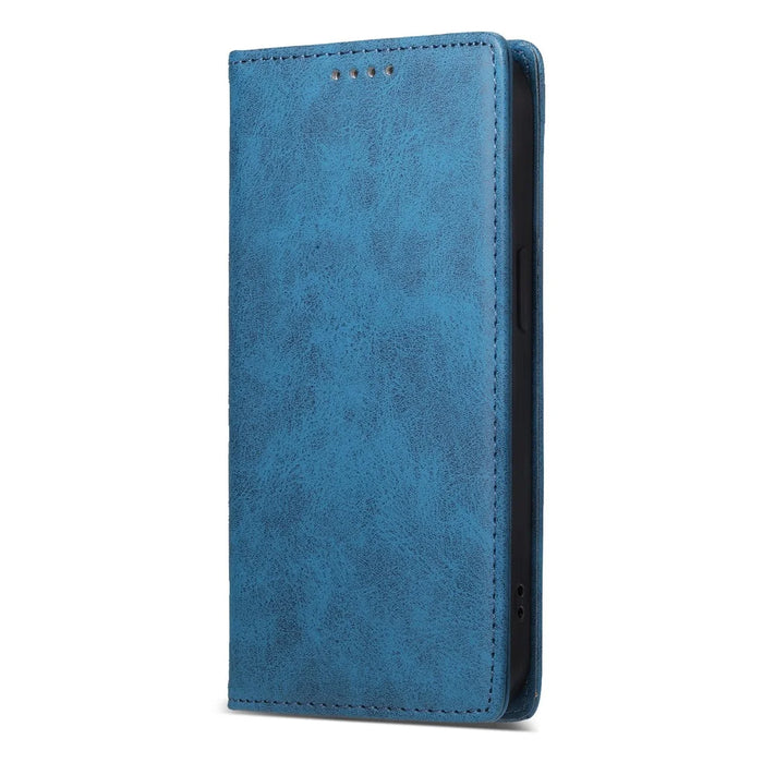 DF-05 For Google Pixel 9a Wallet Case RFID Blocking PU Leather Phone Cover - Blue - 7