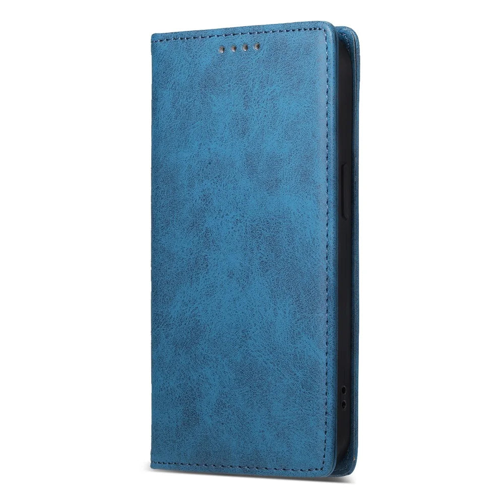 DF-05 For Samsung Galaxy A56 5G Wallet Case RFID Blocking PU Leather Phone Cover - Blue - 7