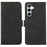 ABEEL For Samsung Galaxy A56 5G Case PU Leather Folio Stand View RFID Blocking Phone Cover - Black - 1