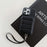 For iPhone 16 Pro Max Case Card Slots Kickstand PU Leather + PET Phone Cover with Wrist Strap - Black - 2
