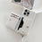 For iPhone 14 Pro Max Case Card Slots Kickstand PU Leather + PET Phone Cover with Wrist Strap - White - 6