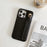 For iPhone 15 Pro Case Wristband Kickstand PU Leather + PET Phone Cover - Black - 2