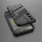 For Samsung Galaxy A26 5G Case PC+TPU Shockproof Phone Cover with Kickstand - Black - 5