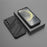 For Samsung Galaxy A26 5G Case PC+TPU Shockproof Phone Cover with Kickstand - Black - 6