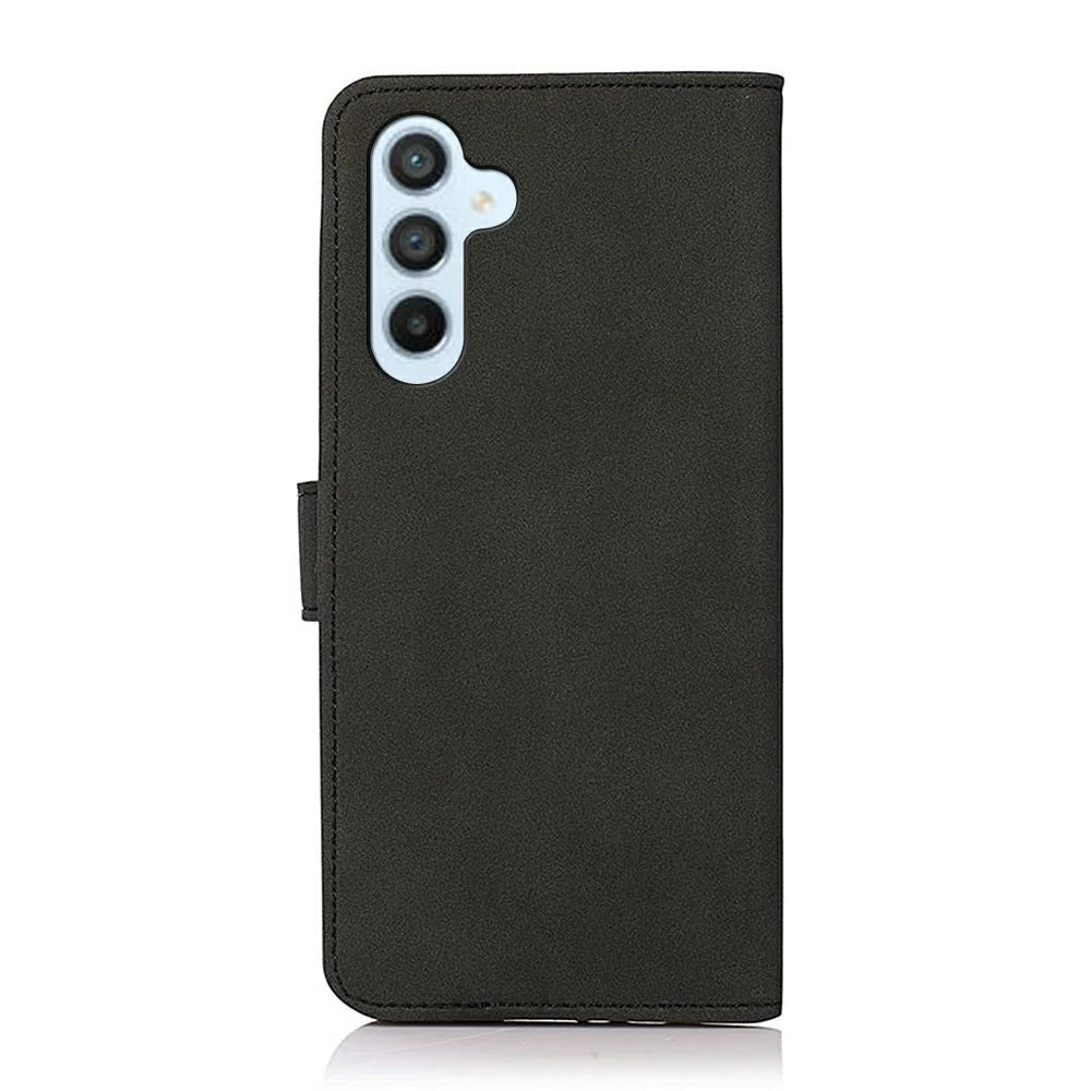 KHAZNEH For Samsung Galaxy A26 5G Stand Case PU Leather Wallet Phone Cover - Black - 7