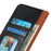 For Samsung Galaxy A26 5G Case Nappa Texture Split Leather Wallet Phone Cover - Black - 5