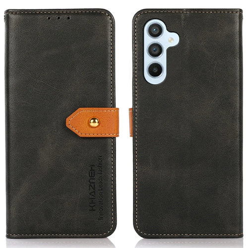 KHAZNEH For Samsung Galaxy A26 5G Wallet Phone Case Stand Leather Flip Cover - Black - 1