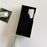 For Samsung Galaxy S24 Ultra Case Mirror Design PU Leather Back Cover with Card Slots, Wrist Strap - Green - 3