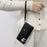 For Samsung Galaxy S25 Ultra Case Mirror Design PU Leather Back Cover with Card Slots, Wrist Strap - Black - 5