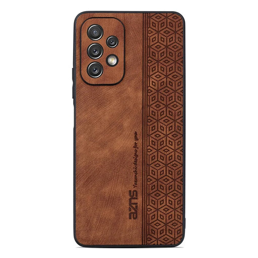 AZNS For Samsung Galaxy A23 4G / 5G (Global Version) Cell Phone Cover Shell Imprinted Pattern PU Leather+TPU Drop-proof Phone Case - Brown - 2