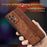AZNS For Samsung Galaxy A23 4G / 5G (Global Version) Cell Phone Cover Shell Imprinted Pattern PU Leather+TPU Drop-proof Phone Case - Brown - 5