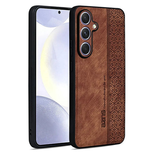 AZNS For Samsung Galaxy A26 5G Case Protective PU Leather Covered TPU Phone Shell - Brown - 1