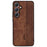 AZNS For Samsung Galaxy A56 5G Case Protective PU Leather Covered TPU Phone Shell - Brown - 2