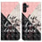 For Samsung Galaxy A36 5G Case 3D Creative Pattern PU Leather Stand Phone Cover - Tri-Color Marble - 1