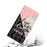 For Samsung Galaxy A36 5G Case 3D Creative Pattern PU Leather Stand Phone Cover - Tri-Color Marble - 4