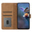 For Samsung Galaxy A26 5G Case Imprinted Butterfly Leather Wallet Phone Cover - Black - 2