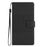 For Samsung Galaxy A36 5G Case Rhombus Leather Horizontal Flip Phone Cover - Black - 6