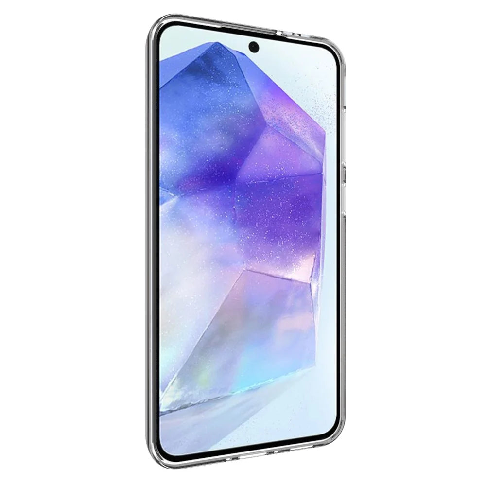 10Pcs  /  Pack For Samsung Galaxy A56 5G Case Watermark Free TPU Protective Clear Phone Cover - 3