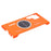 For Samsung Galaxy S23 Ultra Case Hard PC Frameless Heat Dissipation Phone Cover - Orange - 4