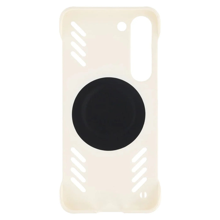 For Samsung Galaxy S23+ Case Hard PC Frameless Heat Dissipation Phone Cover - White - 2