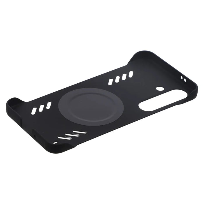 For Samsung Galaxy S25+ Case Hard PC Frameless Heat Dissipation Phone Cover - Black - 5