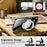 For Google Pixel 9 Pro / Pixel 9 Magnetic Case Rotary Kickstand TPU PC Clear Phone Back Cover - 2