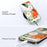 For Google Pixel 9 Pro / Pixel 9 Magnetic Case Rotary Kickstand TPU PC Clear Phone Back Cover - 5