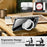For Google Pixel 7a Magnetic Case Rotary Kickstand TPU PC Clear Phone Back Cover - 2