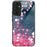 For Samsung Galaxy A56 5G Case Pattern Printing Tempered Glass TPU Drop-Proof Phone Cover - Pink Florals - 1