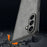 For Samsung Galaxy A16 5G  /  4G Case Suede Leather Texture TPU + PU Phone Back Cover - Grey - 3
