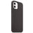 For iPhone 12 / 12 Pro Compatible with MagSafe Liquid Silicone Phone Back Cover (No Logo) - Black - 3