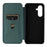 For Samsung Galaxy A26 5G Case Carbon Fiber Texture Drop-Proof PU Leather Phone Cover - Green - 4