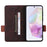 For Samsung Galaxy A56 5G Case Leather Wallet Flip Phone Cover with Hardware Decor - Coffee - 2