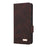 For Samsung Galaxy A56 5G Case Leather Wallet Flip Phone Cover with Hardware Decor - Coffee - 6