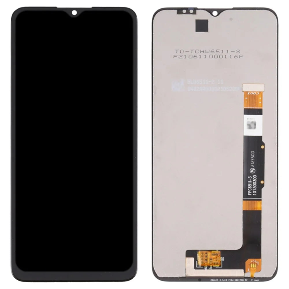 For TCL 30 SE / 30E Grade C LCD Screen and Digitizer Assembly Replacement Part (Without Logo) - 1